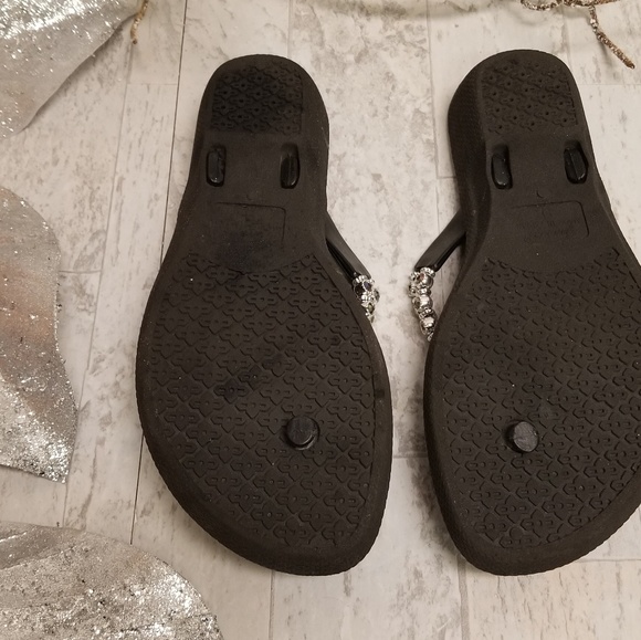 Grandco size 9 brown sandals with gems - Picture 2 of 4